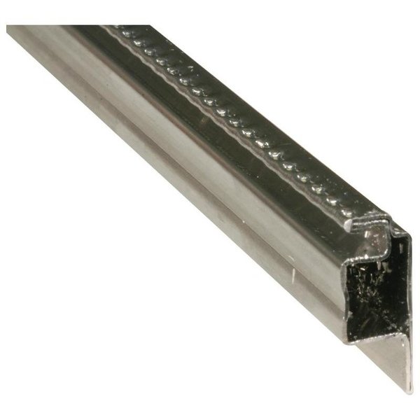 Make-2-Fit Screen Lip Frame, Aluminum, Mill, For Windows Without Screen Mounting Channels PL 15730